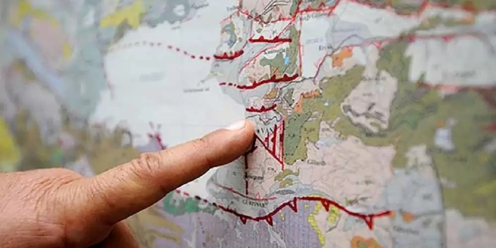 İşte Fay Hattı Geçen Şehirler.